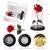 Rosa em cúpula de vidro led - loja online