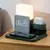 Carregador Sem Fio 3 em 1 com Relógio Despertador e Lâmpada LED - comprar online