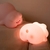 Luminária Infantil Abajur LED Siliconado Porquinho AKL-L007 (LUMINAKLL007)
