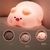Luminária Infantil Abajur LED Siliconado Porquinho AKL-L007 (LUMINAKLL007) - loja online