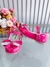 Sapatinho Pink Verniz Luxo Com Aplique de Lacinho (0415PK) - loja online