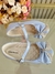 Sapatinho Infantil Azul Verniz Aplique de Lacinho Com Strass (0750AB) - comprar online