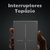Interruptor Inteligente Zigbee Linha Topázio 1 Botão Preto - comprar online