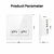 Interruptor Inteligente 4x4 4 Botoes e 2 tomadas smarth tuya COR:BRANCO na internet