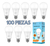 100pz Foco Led 15w Luz Blanca Ahorrador Gran Iluminación E27 Luz Blanco Frío - Viny Electric