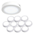 Lampara de Sobreponer 12w Pack 10 127v Blanco 6500 K
