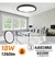 Lampara Luminaria Luz 18w Ajustable 175mm Base Negra 5 Pz - tienda en línea