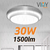 Plafón Decorativo Led Lampara Techo 30w Sobreponer Aluminio Estructura Blanco Frio - comprar en línea