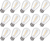 27 Bombillas Led Vintage Cálido 1w E26/e27 2200k Repuesto