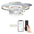 Lampara Ventilador De Techo Inteligente Con Luz Led 3 tonos