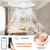 Lampara Ventilador Inteligente Luz Led 3 Tonos silencioso - tienda en línea