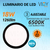Lampara Luminaria 18w Luz Blanca Ajustable 175mm Base Negra - comprar en línea