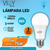 Paquete 5 Focos Led 15w E27 Luz Blanca Ahorradores - Viny Electric