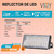 Reflector Led 50w Luminario Exterior Luz Fría 5 Pzs 500w - Viny Electric