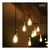 Foco Vintage Led Edison Smoke Bulbo 4w Luz Cálida E26 Luz Blanco Cálido