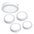 5 Pzs Lampara De Techo Sobreponer Led 18w Luminaria Plafon
