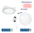 Lampara De Sobreponer Led 18w Luminaria Plafón 10 Piezas - tienda en línea