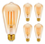 Foco Vintage Led Edison Bulbo 4w Luz Cálida 5 Piezas Oferta