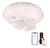 Lampara Ventilador Silencioso Inteligente Luz Led 3 Tonos