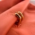 Argola Orgânica Bold Folheada a ouro - comprar online