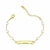 Pulseira Infantil com Pérolas 17cm folheado a ouro 18K - comprar online