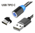 Cable Magnetico Iman Usb A Tipo C Usb Carga Datos - comprar online