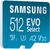 Tarjeta De Memoria Micro Sd Samsung Evo Select 512gb 130mb/s Mb-me512ka/am