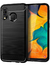 Funda Tpu Fibra Carbono Para Samsung A30s + Templado 5d