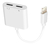 Adaptador Lighting Para iPhone Audifono Y Cargador