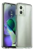 Funda Tpu Transparente Reforzada Para Moto G60s+ Templado 5d