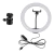 Aro De Luz Led 26cm Profesional 3 Luces Soporte
