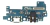 Flex Placa Pin Carga Microfono Para Samsung Galaxy A31 A315