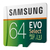 Micro Sd Samsung Evo Select 64gb 100mb/s U3 4k - comprar online