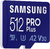 Tarjeta De Memoria Samsung Pro Plus Adaptador 512gb 160mb