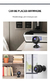 Mini Cámara Espía Inalámbrica Wifi Infrarrojo Imán Ipc-nx11 Color Negro - Pandashop
