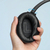 Auriculares Gamer Inalámbricos Soundcore Life Series Life Q20 A3025 Black Con Luz Led