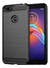 Funda Tpu Fibra Carbono Para Moto E6 Play + Templado 5d