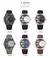 Relógio de quartzo de pulseira destacável TOMI masculino, conjunto combinado c - comprar online