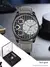 Imagem do Relógio de quartzo de pulseira destacável TOMI masculino, conjunto combinado c