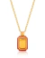 Colar Pingente Cristal com Banho de Ouro 18K - comprar online