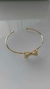 Bracelete Gravatinha com banho de ouro 18K na internet