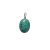 Pingente Oval Turquesa