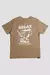 Camiseta South To South Combat Relax Kakhi - loja online