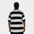 Camiseta Wats Listrada Preto/OffWhite - loja online