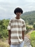 Camiseta Wats Listrada Caqui/OffWhite - comprar online