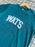 Camiseta Wats College Verde Escuro - comprar online