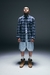 Camisa Flanelada Plano C Azul Marinho - comprar online