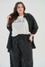 Pantalon Ancho de Lino Rayado [SE460]