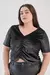 Remera Velvet Cuello V [TE196] - comprar online