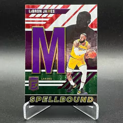2023 Panini Donruss Elite - LeBron James - Spellbound - M - Red & Green - comprar online